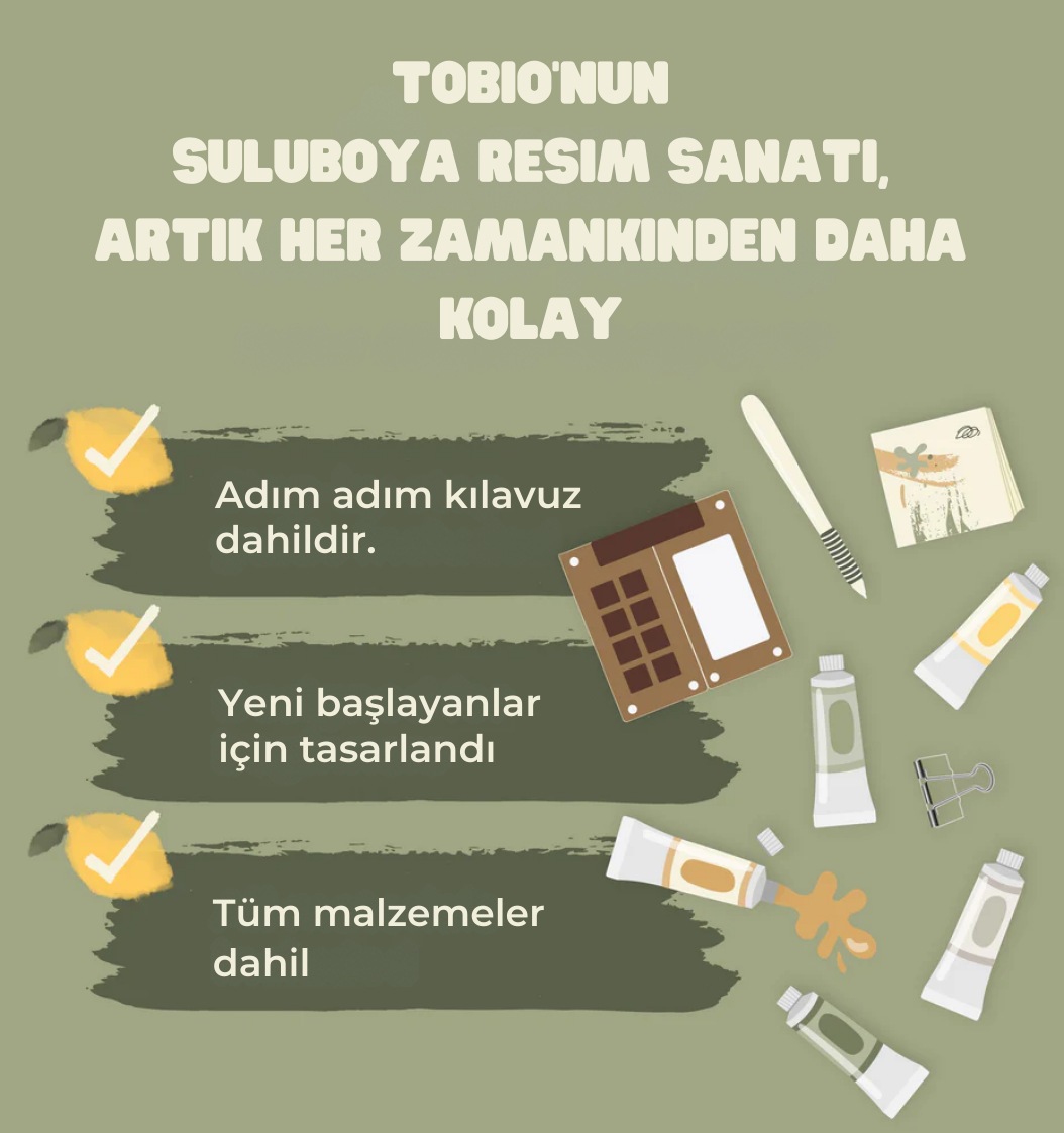 Tobio'nun™ Suluboya Seti